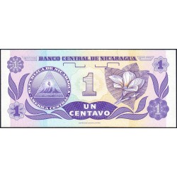 Nicaragua - Pick 167 - 1 centavo de córdoba - Série A/C - 1990 - Etat : NEUF