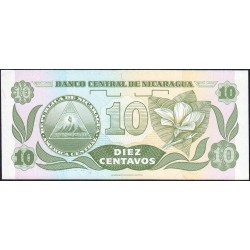 Nicaragua - Pick 169a_1 - 10 centavos de córdoba - Série A/B - 1990 - Etat : NEUF