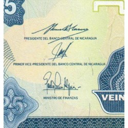 Nicaragua - Pick 170a_2- 25 centavos de córdoba - Série A/E- 1991 - Etat : NEUF