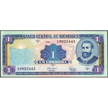 Nicaragua - Pick 179 - 1 córdoba - Série B - 1995 - Etat : NEUF