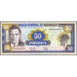 Nicaragua - Pick 183 - 50 córdobas - Série C - 1995 - Etat : NEUF
