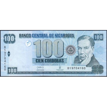 Nicaragua - Pick 199 - 100 córdobas - Série B - 10/03/2006 - Etat : pr.NEUF