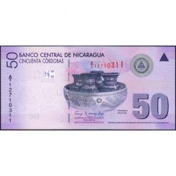 Nicaragua - Pick 203a - 50 córdobas - Série A/1 - 12/09/2007 (2009) - Etat : NEUF