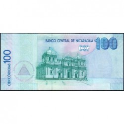 Nicaragua - Pick 204a - 100 córdobas - Série A/1 - 12/09/2007 (2009) - Etat : NEUF
