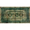 Agen - Pirot 2-7 variété - 50 centimes - 14/06/1917 - Etat : TB+