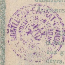 Montluçon-Gannat - Pirot 84-26a - 2 francs - Série C - 1916 - Etat : TTB+