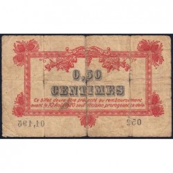 Montpellier - Pirot 85-6 - 50 centimes - Série 052 - 09/08/1915 - Etat : B