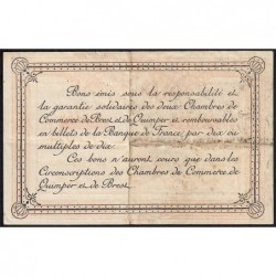 Quimper et Brest - Pirot 104-6 - 2 francs - Série B - 1915 - Etat : TB+
