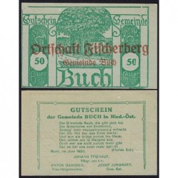 Autriche - Notgeld - Buch - 50 heller - Type X b - 06/1920 - Etat : SPL+