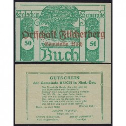 Autriche - Notgeld - Buch - 50 heller - Type X b - 06/1920 - Etat : SPL+