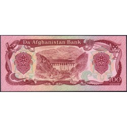 Afghanistan - Pick 58b - 100 afghanis - Série 59 - 1990 - Etat : NEUF