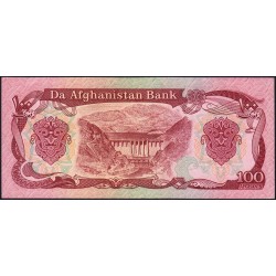 Afghanistan - Pick 58b - 100 afghanis - Série 59 - 1990 - Etat : TTB+