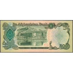 Afghanistan - Pick 60b - 500 afghanis - Série 49 - 1990 - Etat : pr.NEUF