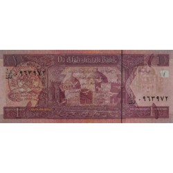 Afghanistan - Pick 64a - 1 afghani - Série 10 - 2002 - Etat : NEUF