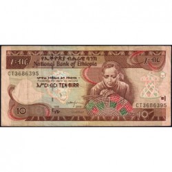 Ethiopie - Pick 48d - 10 birr - Série CT - 2006 - Etat : TTB-