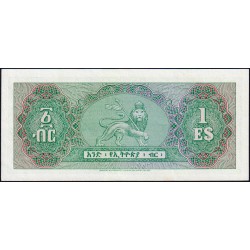 Ethiopie - Pick 18a - 1 ethiopian dollar - Série A/3 - 1961 - Etat : NEUF