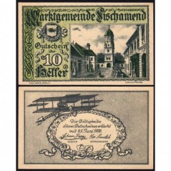 Autriche - Notgeld - Fischamend - 10 heller - Type I - 1920 - Etat : NEUF