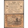 Autriche - Notgeld - St-Peter-in-der-Au - 20 heller - Type I - 1920 - Etat : TTB