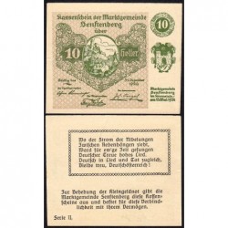 Autriche - Notgeld - Senftenberg - 10 heller - Type I c - 15/05/1920 - Etat : SPL+