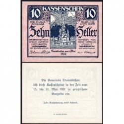 Autriche - Notgeld - Traiskirchen - 10 heller - Type I a - 30/05/1920 - Etat : NEUF