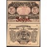 Autriche - Notgeld - Vöslau - 20 heller - Type II k - 01/07/1920 - Etat : NEUF