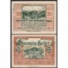 Autriche - Notgeld - Wald-im-Pinzgau - 20 heller - Type I a - 01/071920 - Etat : SUP