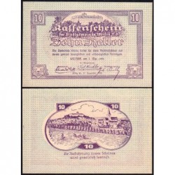 Autriche - Notgeld - Weitra - 10 heller - Type f - 07/05/1920 - Etat : NEUF