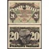 Autriche - Notgeld - Wernstein - 20 heller - Type I a - 1920 - Etat : SPL