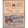 Autriche - Notgeld - Winklarn - 50 heller - Type I a - 12/04/1920 - Etat : NEUF