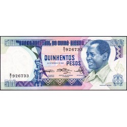 Guinée Bissau - Pick 7 - 500 pesos - Série B/1 - 28/02/1983 - Etat : NEUF