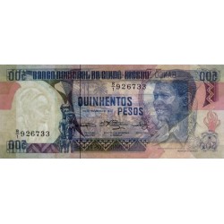 Guinée Bissau - Pick 7 - 500 pesos - Série B/1 - 28/02/1983 - Etat : NEUF