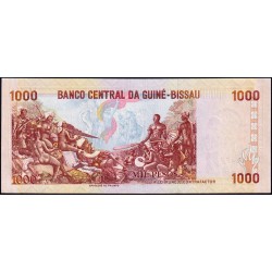 Guinée Bissau - Pick 13a - 1'000 pesos - Série DA - 01/03/1990 - Etat : NEUF