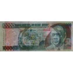 Guinée Bissau - Pick 15b - 10'000 pesos - Série FQ - 01/03/1993 - Etat : NEUF