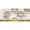 Chine - Macao - Pick 65 - 10 patacas - Série AN - 08/07/1991 - Etat : NEUF