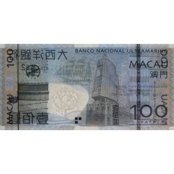 Chine - Macao - Pick 82c_1 - 100 patacas - Série AZ - 11/11/2013 - Etat : NEUF