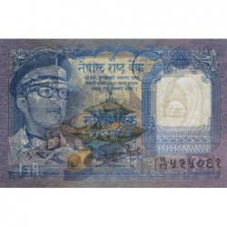 Népal - Pick 22_3a - 1 rupee - Série 27 - 1986 - Etat : NEUF