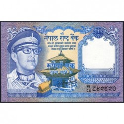 Népal - Pick 22_3b - 1 rupee - Série 85 - 1988 - Etat : NEUF
