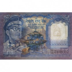 Népal - Pick 22_3b - 1 rupee - Série 85 - 1988 - Etat : NEUF