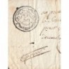 Droit fixe - 1797 - 50 centimes - Etat : TTB