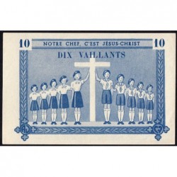 Billet de 10 vaillants - 5ème série /A - 1948-1953 - Etat : pr.NEUF