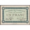 Lons-le-Saunier - Pirot 74-18b - 1 franc - Série 25 - Sans date - Etat : TTB