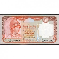 Népal - Pick 47b - 20 rupees - Série 33 - 2004 - Etat : NEUF