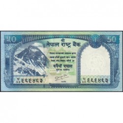 Népal - Pick 63b - 50 rupees - Série 54 - 2010 - Etat : SPL+