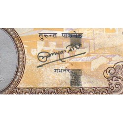Népal - Pick 66b - 500 rupees - Série 87 - 2010 - Etat : SPL