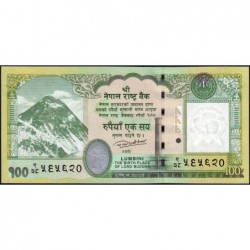 Népal - Pick 80a - 100 rupees - Série 38 - 2015 - Etat : NEUF