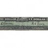 Canada - Pick 58d - 1 dollar - Série N/M - 02/01/1937 (1945) - Etat : TB