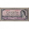Canada - Pick 69a - 10 dollars - Série A/D - 1954 - Etat : TB-