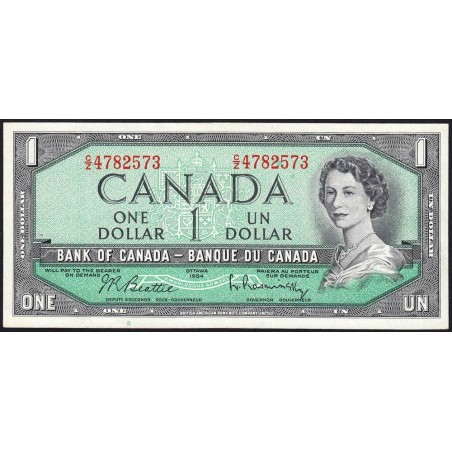 Canada - Pick 75b - 1 dollar - Série C/Z - 1954 (1961) - Etat : pr.NEUF