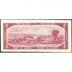 Canada - Pick 76b - 2 dollars - Série A/G - 1954 (1961) - Etat : SPL