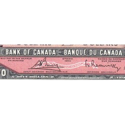 Canada - Pick 76b - 2 dollars - Série A/G - 1954 (1961) - Etat : SPL